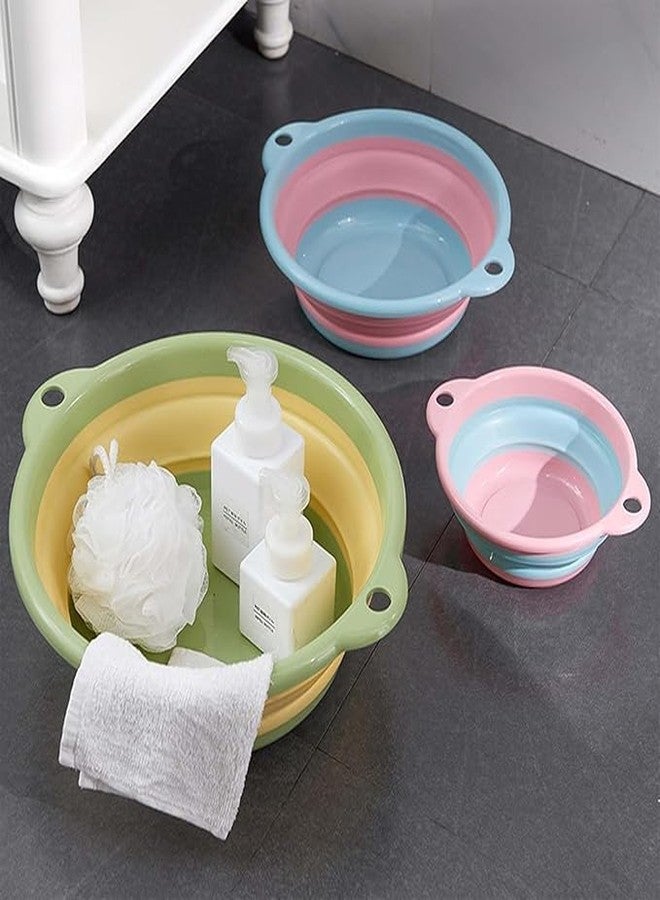 DIFAIEN Folding Wash Basin | Hot Water Basin |Folding wash Basin for Bathroom and Living Room | Camping, and Travel Folding | Dishwashing Wash Basin (po1) - Image 4
